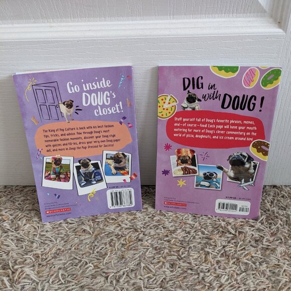 Set of 2 Doug the Pug Books NWT - Picture 2 of 2